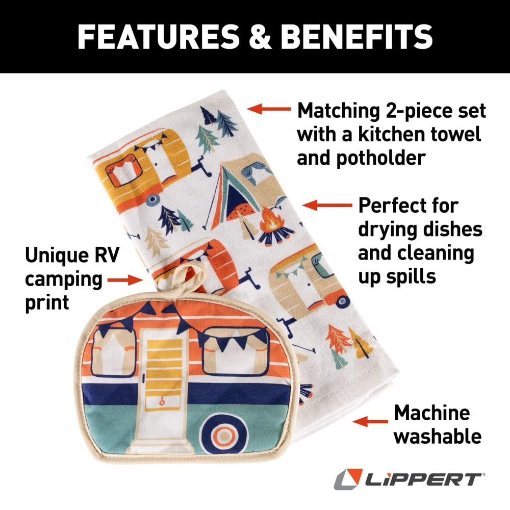 Kitchen Towel & Pot Holder