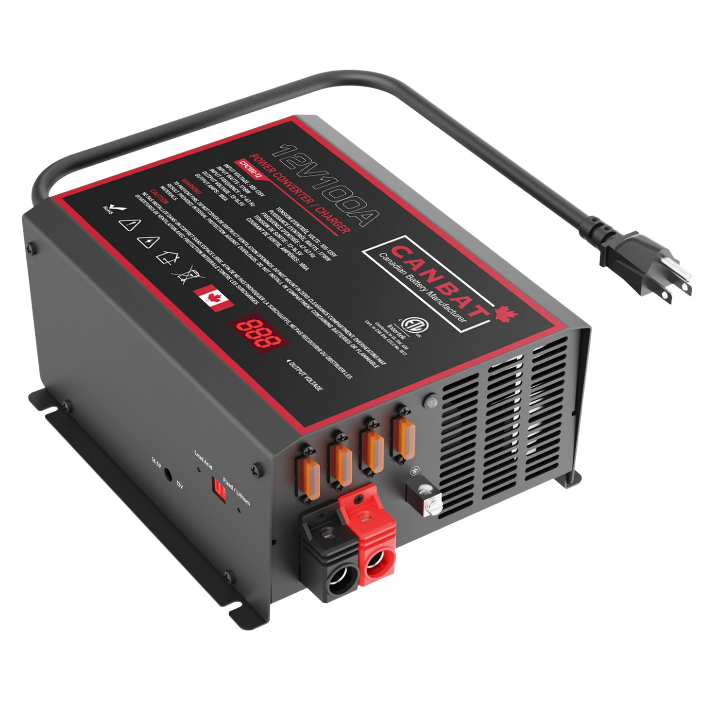 12V 100A Power Converter Charger