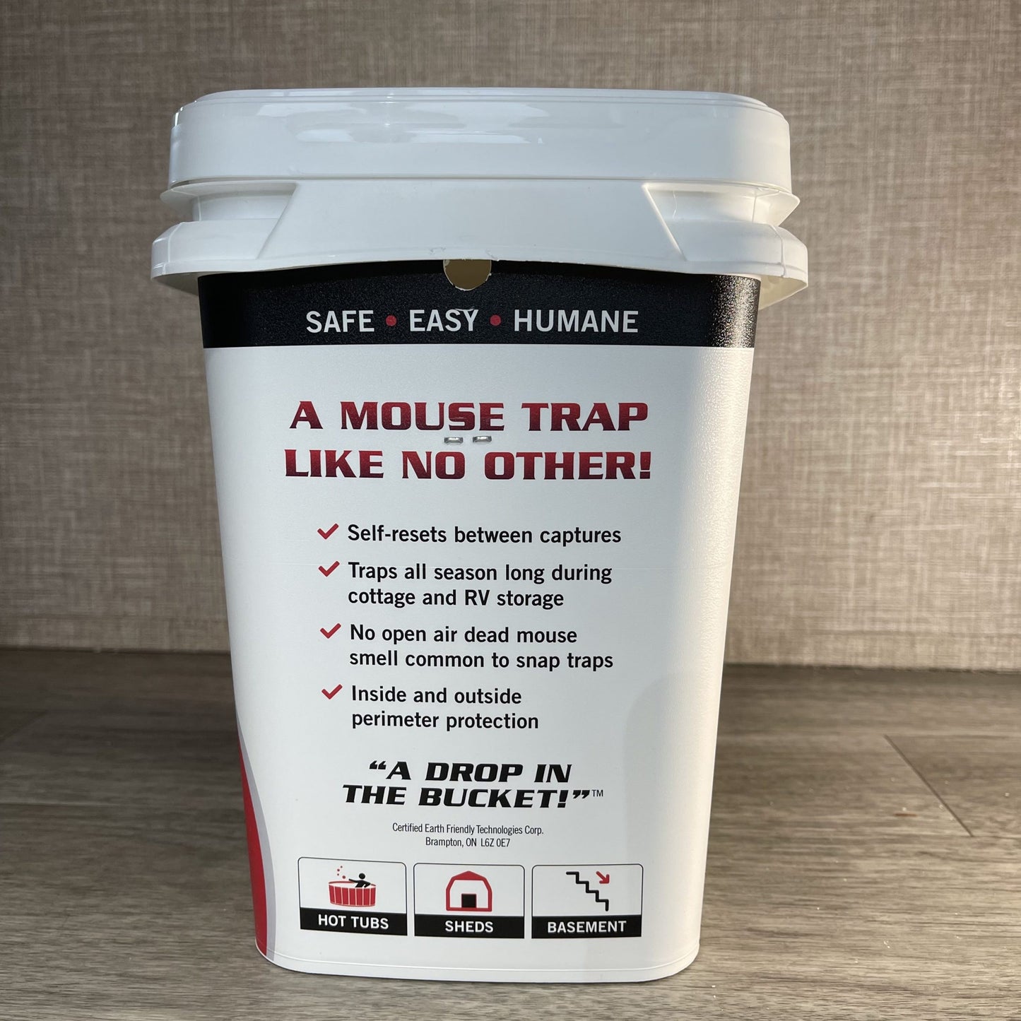 Kick the Bucket Mouse Trap