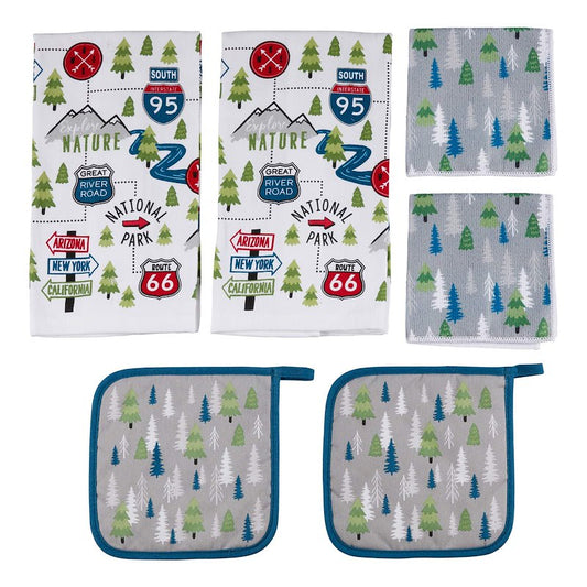 6 Piece Kitchen Set