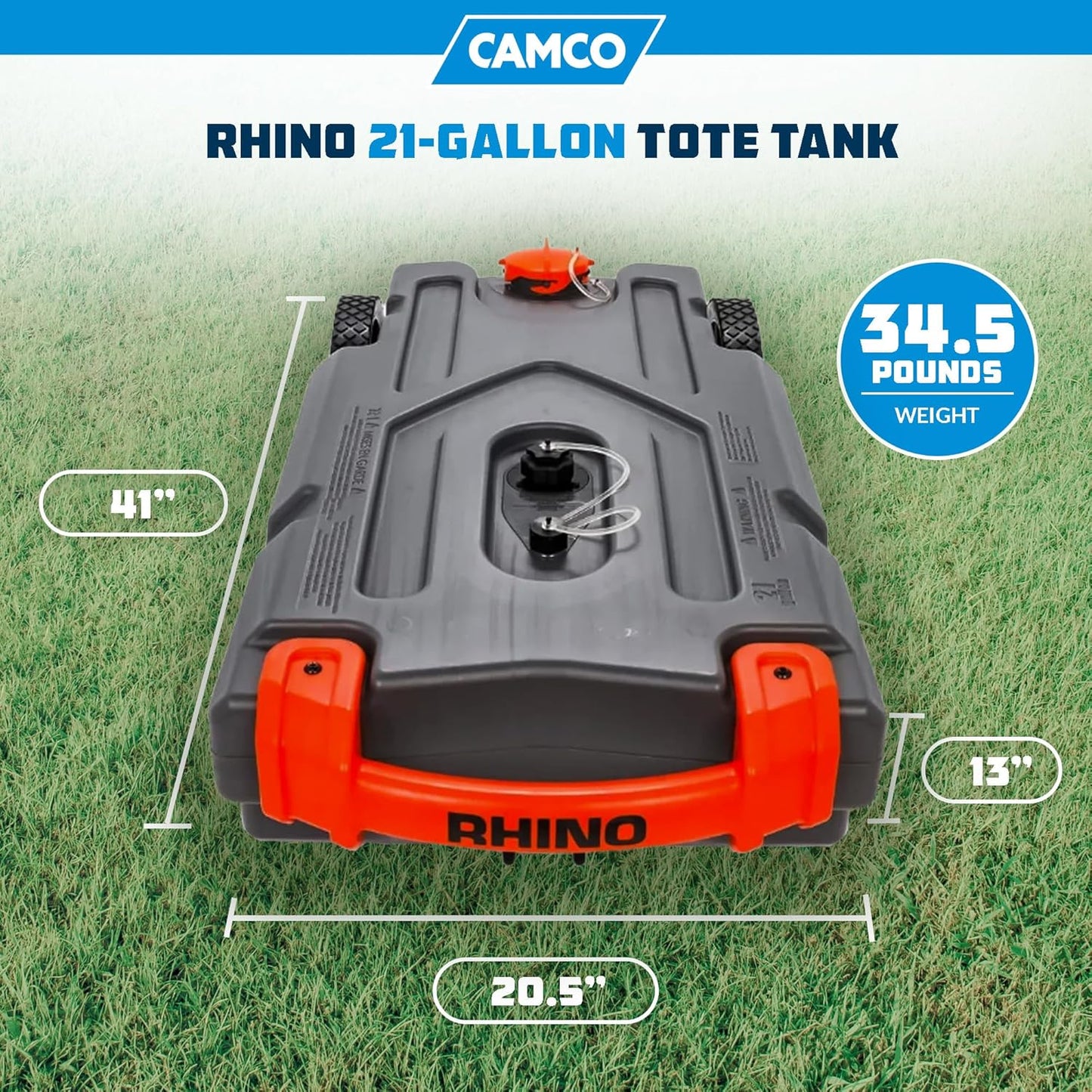 Rhino Portable RV Holding Tank - 21 Gallon