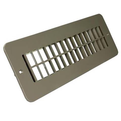 Floor Register Brown - Plastic