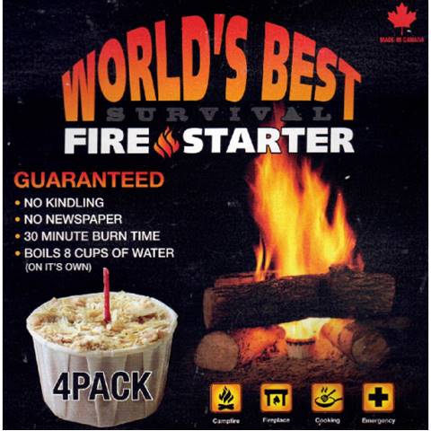 Qwick Wick Fire Starter: 4 Pack