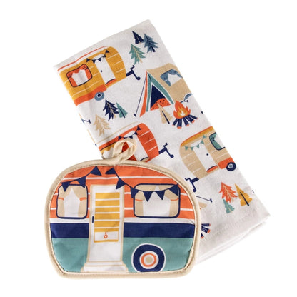 Kitchen Towel & Pot Holder