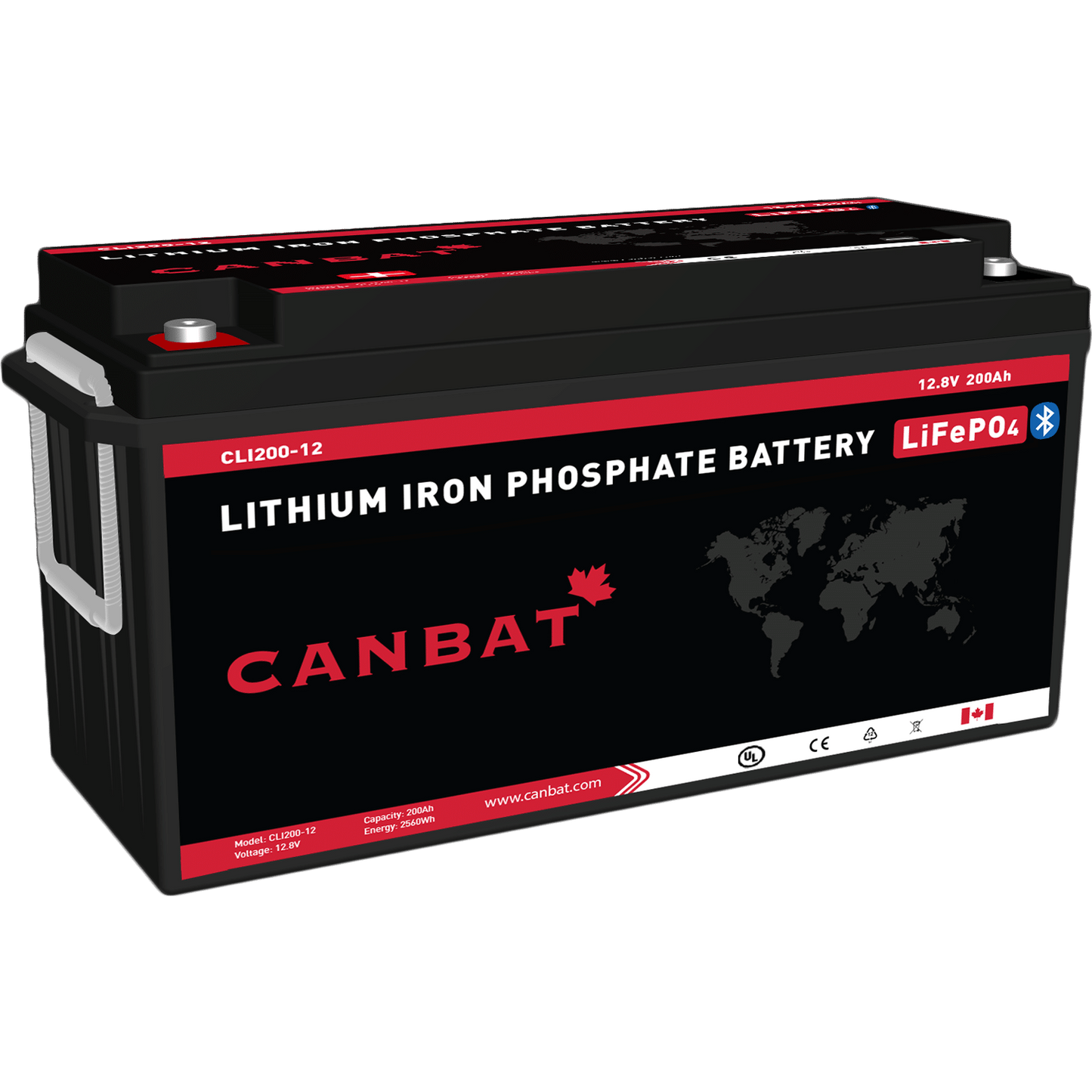 12V 200Ah Lithium Battery (LiFePO4)