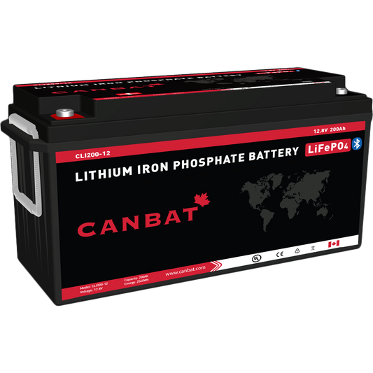 12V 200Ah Lithium Battery (LiFePO4)