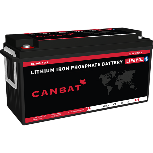 12V 200Ah Cold Weather Lithium Battery (LiFePO4)