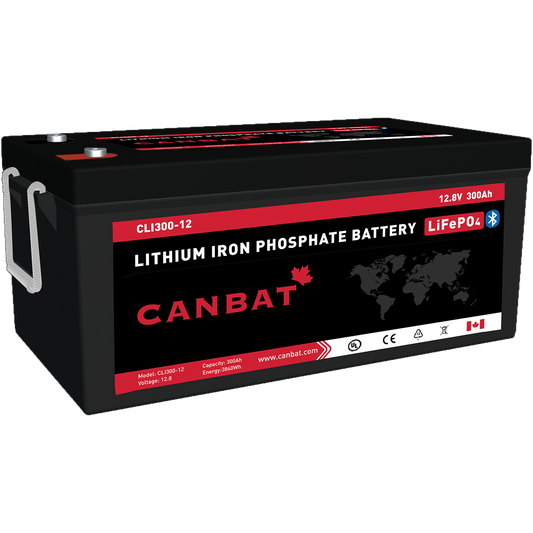12V 300Ah Lithium Battery (LiFePO4)