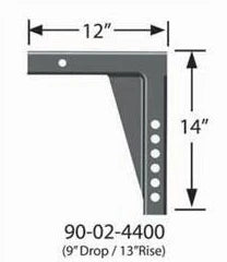 Weight Distribution Hitch Shank