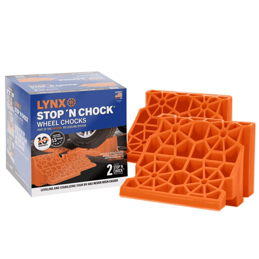 Lynx Stop N Chock Wheel Chocks - Set of 2