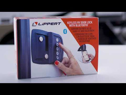 Bluetooth and Keypad Entry Door Handle