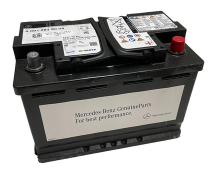12V, 70AH, MAX 760AMPS Mercedes Engine Battery