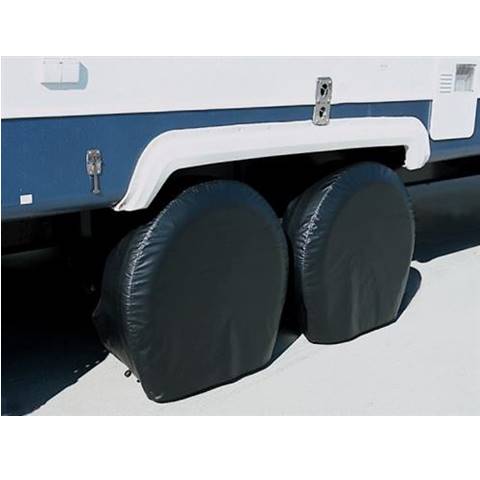 30-32" Diameter Tire Covers (Size 2) Black - Set of 2